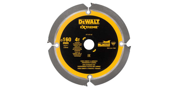 Универсальный пильный диск DeWALT DT1470, 160/20 мм.