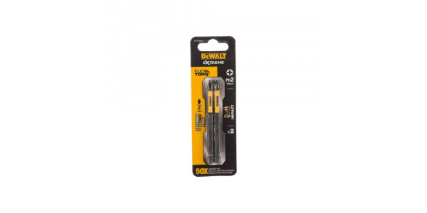 Биты ударные DeWALT DT70567T, IMPACT Torsion, (Ph2, 89 мм, 2 шт.)