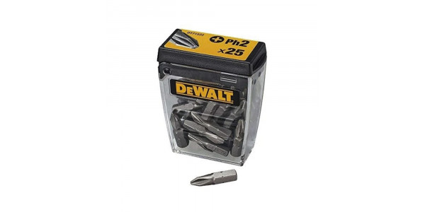 Набор бит DeWALT DT71522, PH2 x 25 мм, 25 шт.