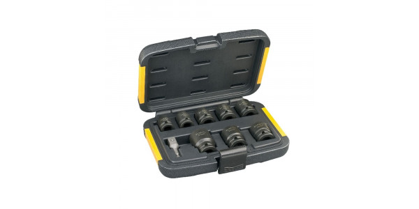 Набор торцевых головок DeWALT EXTREME IMPACT DT7507, 9 предметов в боксе
