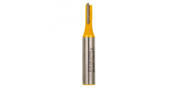 Фреза пазовая DeWALT DT90001 Z1 HM 8мм, d5мм, рабочая длина 12/общая длина 50 мм
