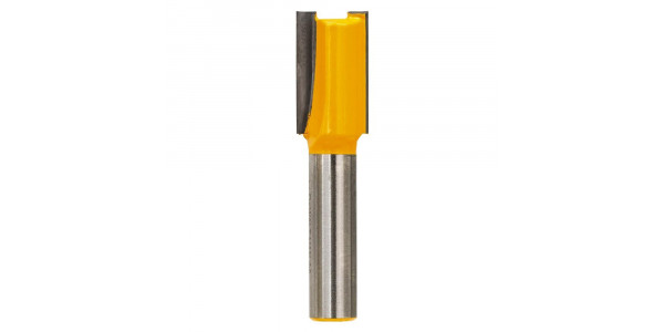 Фреза пазовая DeWALT DT90005 Z2 HM 8мм, d12мм, рабочая длина 20/общая длина 52 мм