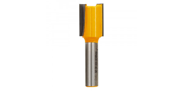 Фреза пазовая DeWALT DT90007 Z2 HM 8мм, d15мм, рабочая длина 20/общая длина 52 мм