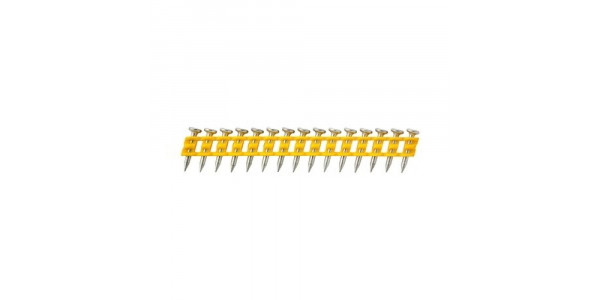 Гвозди DeWALT DCN8901045, для DCN890 по бетону, (Желтые) 2.6 x 45, оцинкованные, 510 шт./пачка