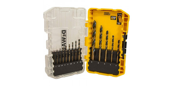 Набор сверл DeWALT, по металлу Black & Gold HSS-G 14 шт., DT70727