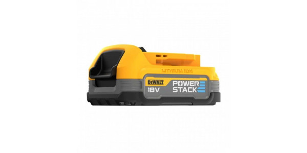 Аккумулятор DeWALT Powerstack, Li-Ion, 18 В, 1.7 Ач, DCBP034