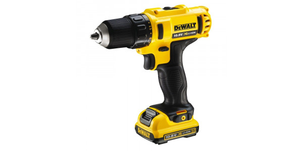 Аккумуляторная безударная дрель-шуруповерт DeWALT DCD710D2, 180 Вт, 10.8 (12) В, XR