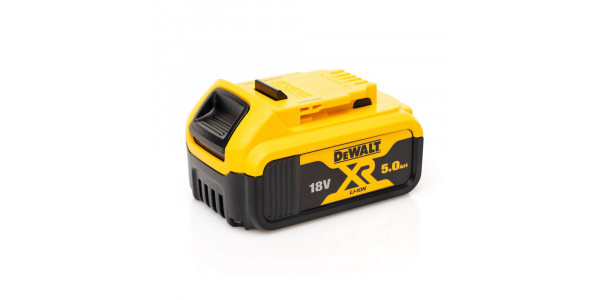 Аккумулятор DeWALT XR, Li-Ion, 18 B, 5 Ач, DCB184