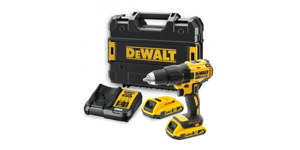 Аккумуляторная безударная бесщеточная дрель-шуруповерт DeWALT DCD777D2T, 18 В, XR