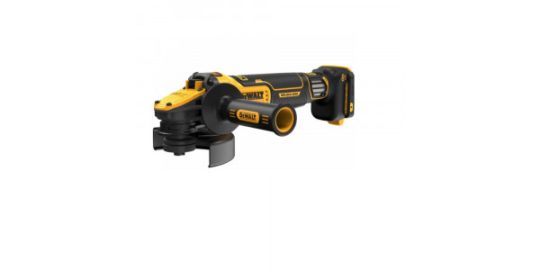 Угловая шлифмашина аккумуляторная DeWALT 125 мм, 18 В с регулируемой скоростью, без АКБ и З/У, DCG416VSN
