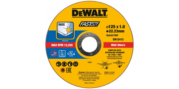 Режущий диск 125/22 мм DeWALT DT20540-QZ