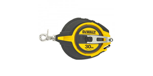 Длинная рулетка DeWALT DWHT0-34093 со стальной лентой 30 м.