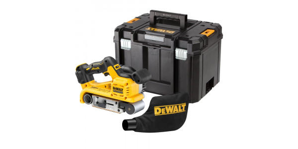 Аккумуляторная ленточная шлифмашина DEWALT DCW220NT, 18 В, 320 м/мин, без АКБ и ЗУ, в кейсе TSTAK