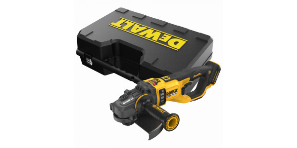 Аккумуляторная угловая шлифмашина DEWALT DCG460NK, 54 В, 230 мм, 6000 об/мин, без АКБ и ЗУ, в кейсе (DCG460NK-XJ)