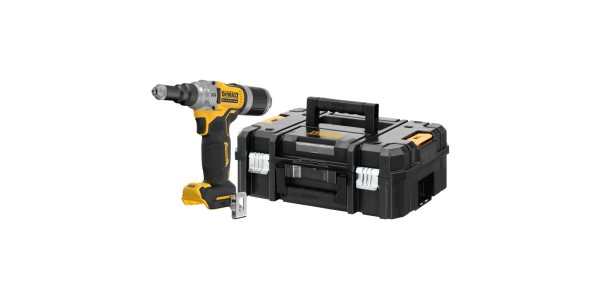 Аккумуляторный заклепочный пистолет DEWALT DCF414NT, 18 В, в кейсе TSTAK (DCF414NT-XJ)