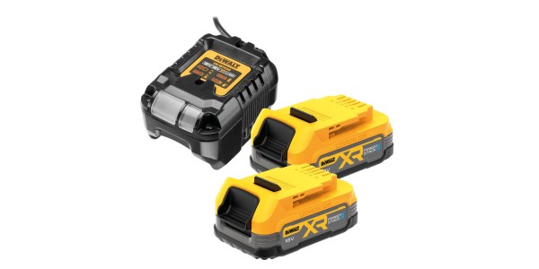 Набор аккумуляторов и зарядного устройства DeWALT DCB1102E2