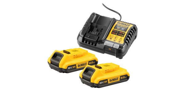 Набор аккумуляторов и зарядного устройства DeWALT DCB1104D2