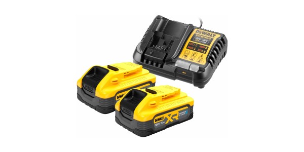Набор аккумуляторов и зарядного устройства DeWALT DCB1104H2