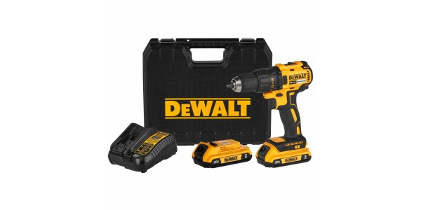 Аккумуляторная дрель-шуруповерт DeWALT DCD7771D2, 20 В, с 2 АКБ 2 Ач и ЗУ, в кейсе