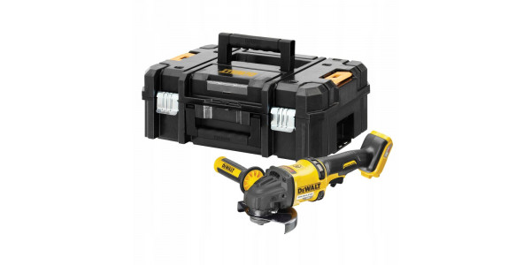 Бесщеточная аккумуляторная угловая шлифовальная машина DeWALT, 54 В, 125 мм, 9000 об/мин, без АКБ и ЗУ, в кейсе, DCG418NT