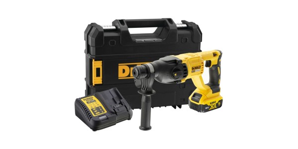 Аккумуляторный перфоратор DeWALT DCH133P1, 18 В, с АКБ 5 Ач и ЗУ, в кейсе TSTAK