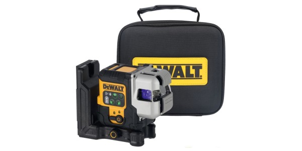 Аккумуляторный лазерный нивелир DeWALT DCLE14301GB, 10.8 В, зеленый луч 30 м, со встроенной АКБ, в чехле