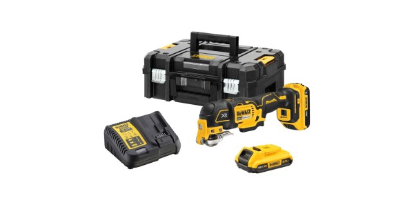Аккумуляторный реноватор DeWALT DCS356D2, 18 В, с 2 АКБ 2 Ач и ЗУ, в кейсе TSTAK