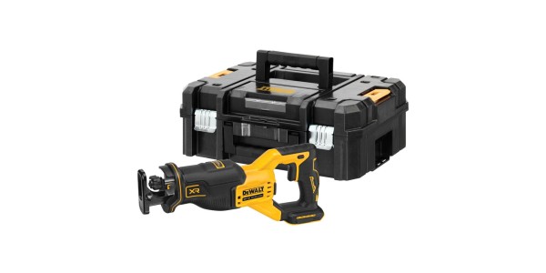 Аккумуляторная сабельная пила DeWALT DCS382NT, 18 В, без АКБ и ЗУ, в кейсе TSTAK
