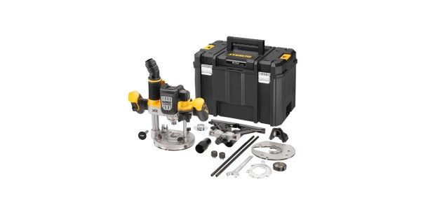Аккумуляторный фрезер DeWALT DCW620NT, 18 В, без АКБ и ЗУ, в кейсе TSTAK
