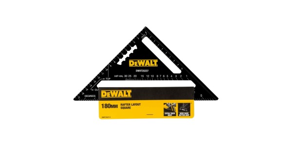 Кровельный угольник DeWALT DWHT25227-0, метрический, 18 см