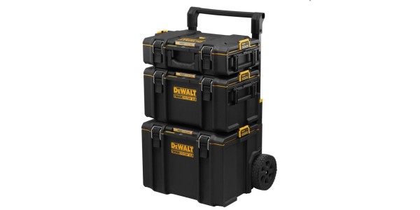 Комплект из 3-х модулей DEWALT TOUGHSYSTEM 2.0 (DS165, DS300 и DS450 Mobile Box) (DWST83402-1)