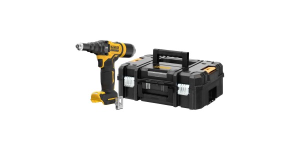 Аккумуляторный заклепочный пистолет DEWALT DCF403NT, 18 В, в кейсе TSTAK