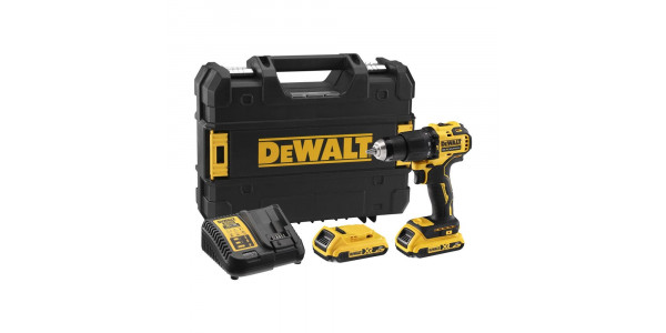 Аккумуляторная ударная дрель-шуруповерт DeWALT DCD709D2T