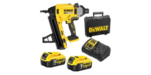 Монтажный пистолет по бетону DeWALT DCN890P2, 5 Ач, 18 В