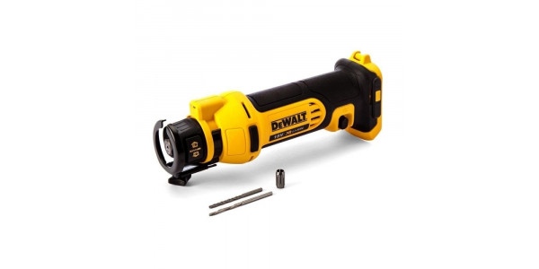 Аккумуляторный фрезер по гипсокартону DeWALT DCS551N, 18В, без аккумулятора и зарядного устройства