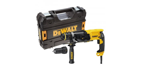 Перфоратор DeWALT D25144K SDS-plus, кейс, 900 Вт