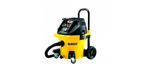 Промышленный пылесос для сухой и влажной уборки класса DeWALT DWV902M, M, 1400 Вт