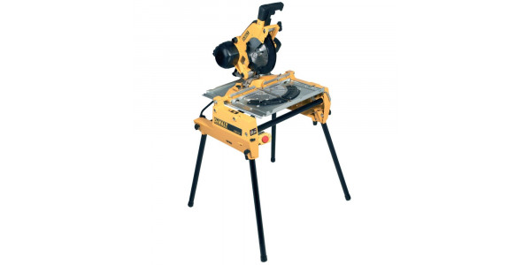 Комбинированная торцовочная-распиловочная пила DeWALT DW743N, 2000 Вт, 2850 об/мин