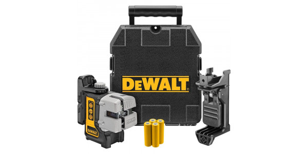 Самовыравнивающийся линейный КРАСНЫЙ лазерный уровень DeWALT DW089K