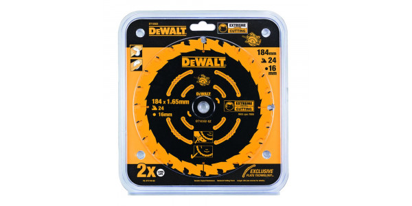 Пильный диск DeWALT EXTREME DT10302, 184/16 мм.