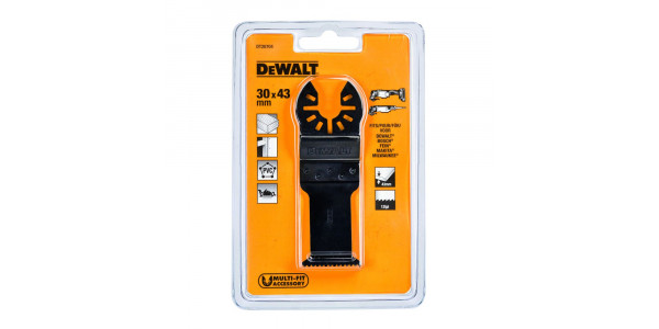Погружное пильное полотно по дереву для многофункционального инструмента DeWALT DT20704, 43 x 30 мм