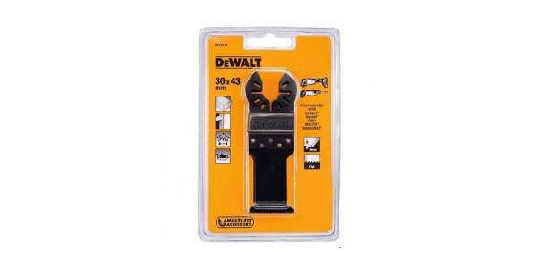 Погружное пильное полотно DeWALT DT20725, биметаллическое 43 x 30 мм, 5 шт.
