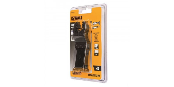 Погружное пильное полотно DeWALT DT20727, биметаллическое 43 x 30 мм, 5 шт. для DT20707