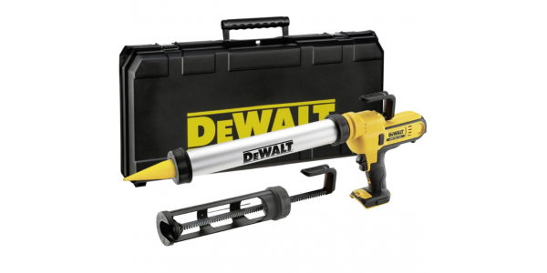 Аккумуляторный пистолет для герметика DeWALT 18 В, 2500 Н, 584 мм/мин, без АКБ и ЗУ, в кейсе