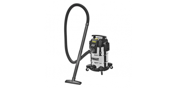 Промышленный пылесос DeWALT, для сухой и влажной уборки, 1050 Вт, 30 л