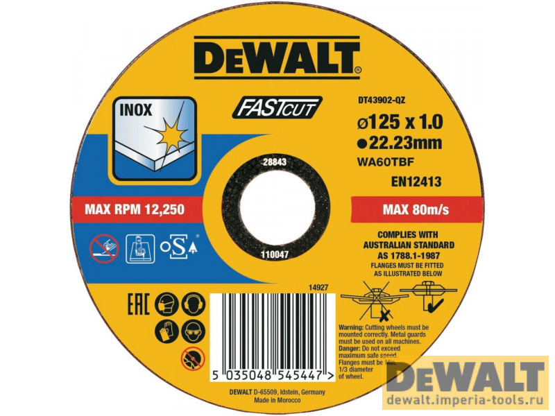 DT43902-QZ  в фирменном магазине DeWALT