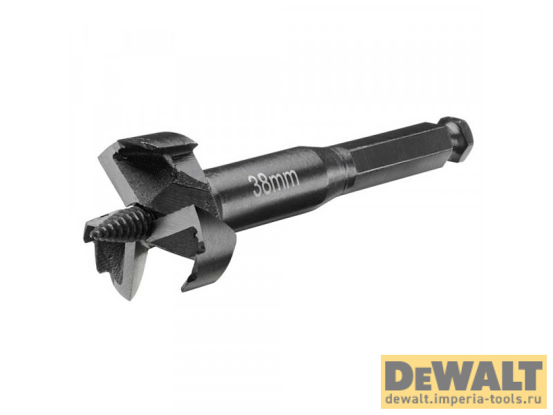 Сверло Форстнера по дереву 38 мм, DeWALT DT4579