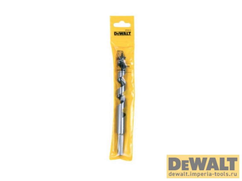 Шнековое сверло по дереву 18х200х100 мм, DeWALT DT4612 Шнековое сверло по дереву 18х200х100 мм, DeWALT DT4612