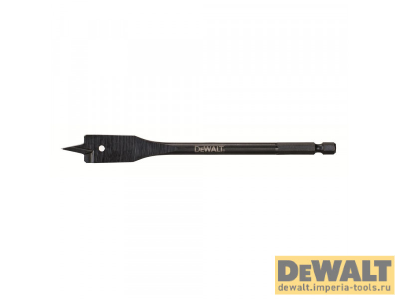 Сверло DeWALT EXTREME DT4771, по дереву перьевое IMPACT 1/4 дюйма 25 x 152 мм