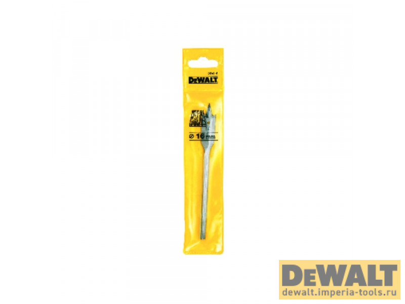 Сверло перьевое по дереву DeWALT DT4816, 16x150 мм